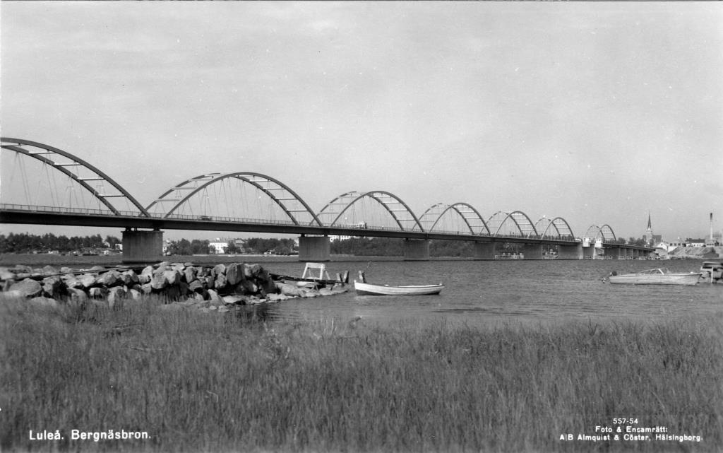 Bergnäsbron fotograferad från Bergnäset....